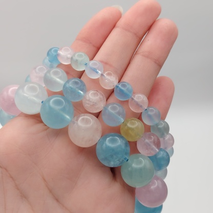 Iced Morganite Bracelet 