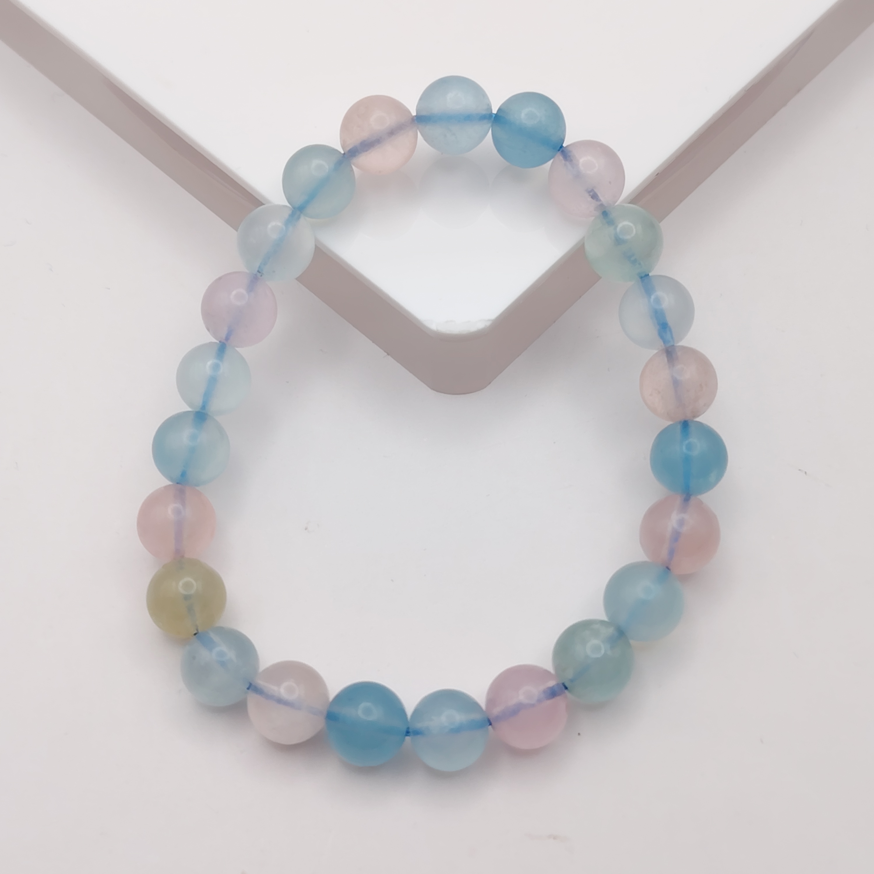 Iced Morganite Bracelet 