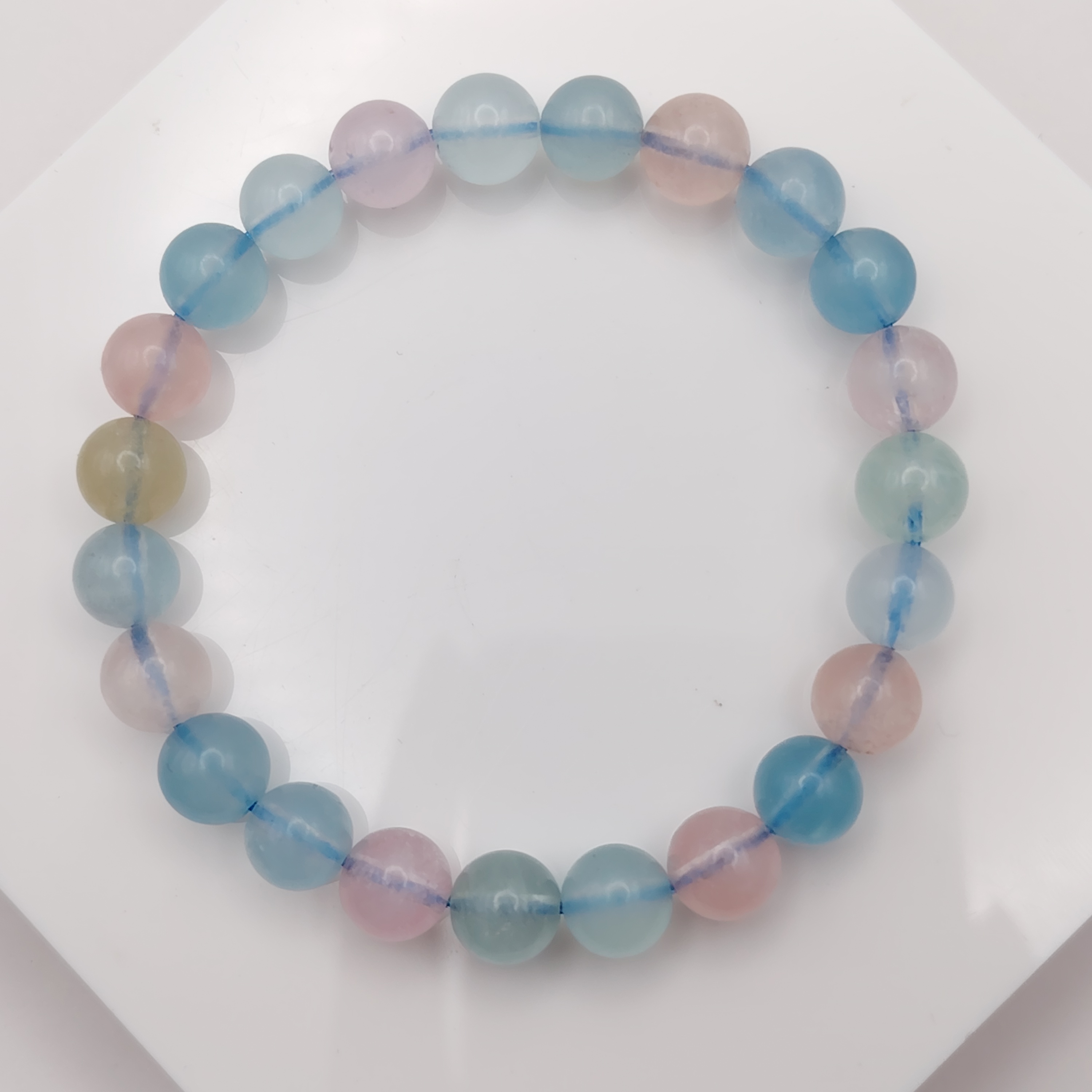Iced Morganite Bracelet 