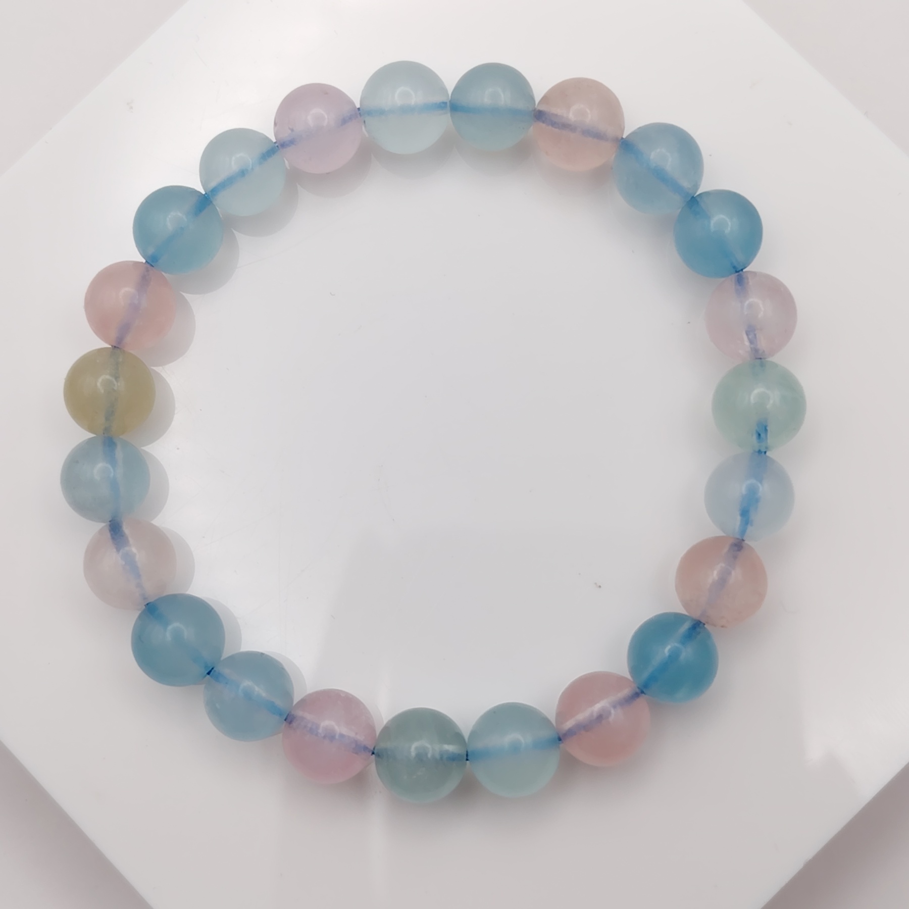 Iced Morganite Bracelet 