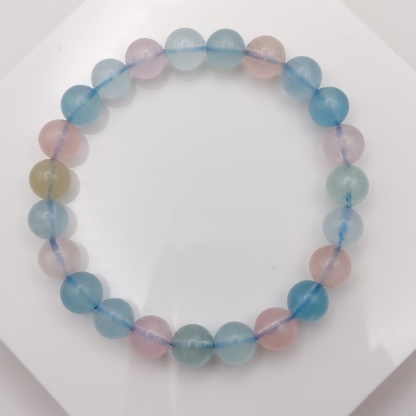 Iced Morganite Bracelet 
