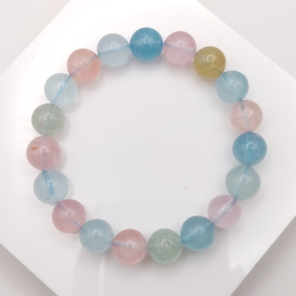 Iced Morganite Bracelet 