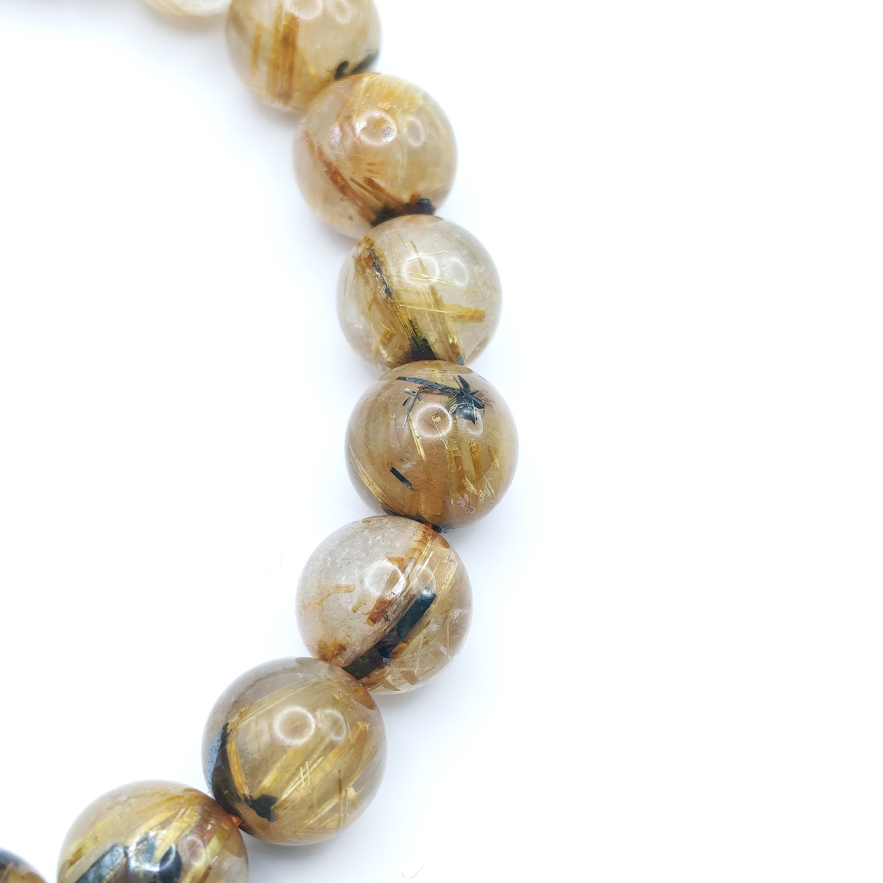 High Grade Golden Rutilated Bracelet