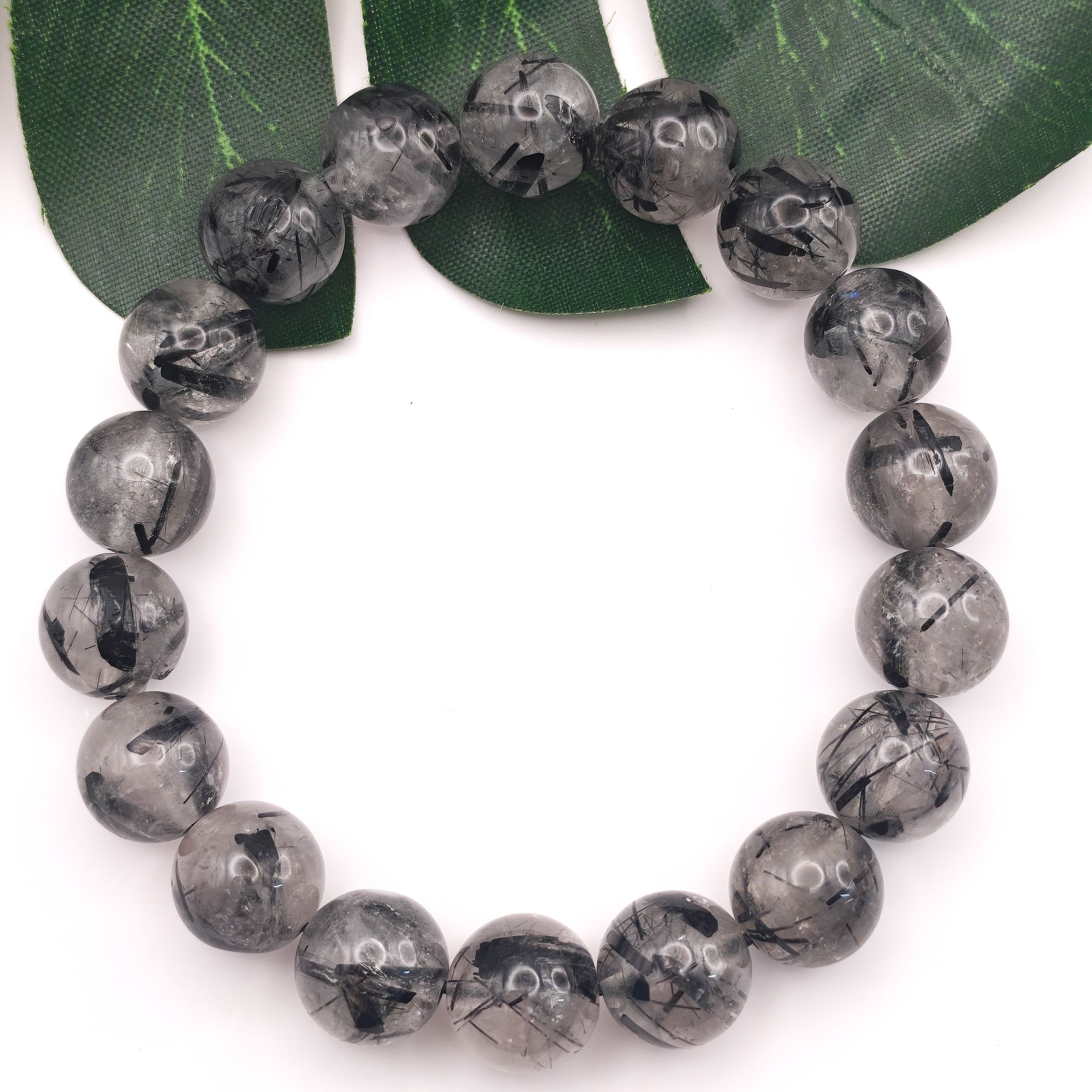 Black Rutilated Bracelet