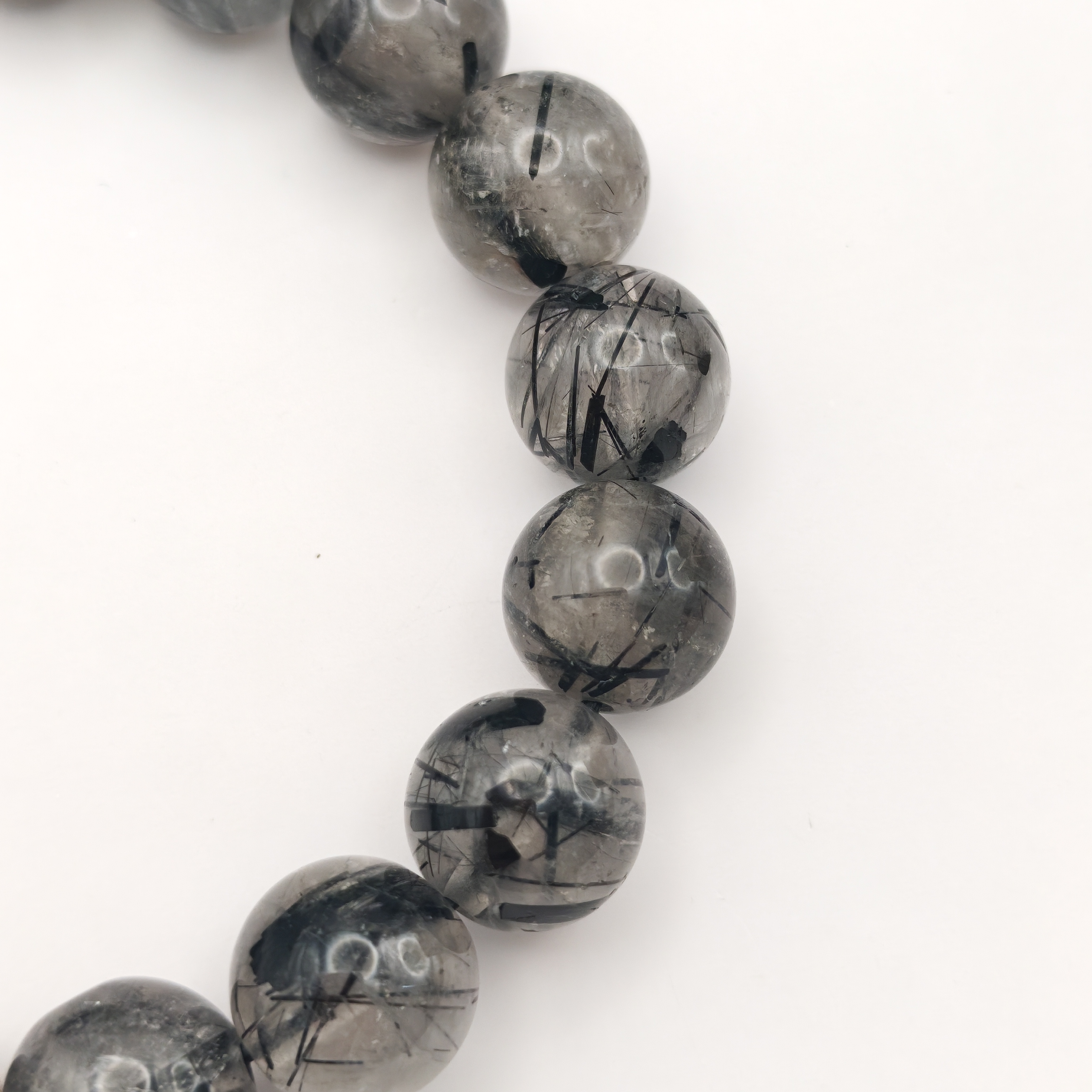 Black Rutilated Bracelet