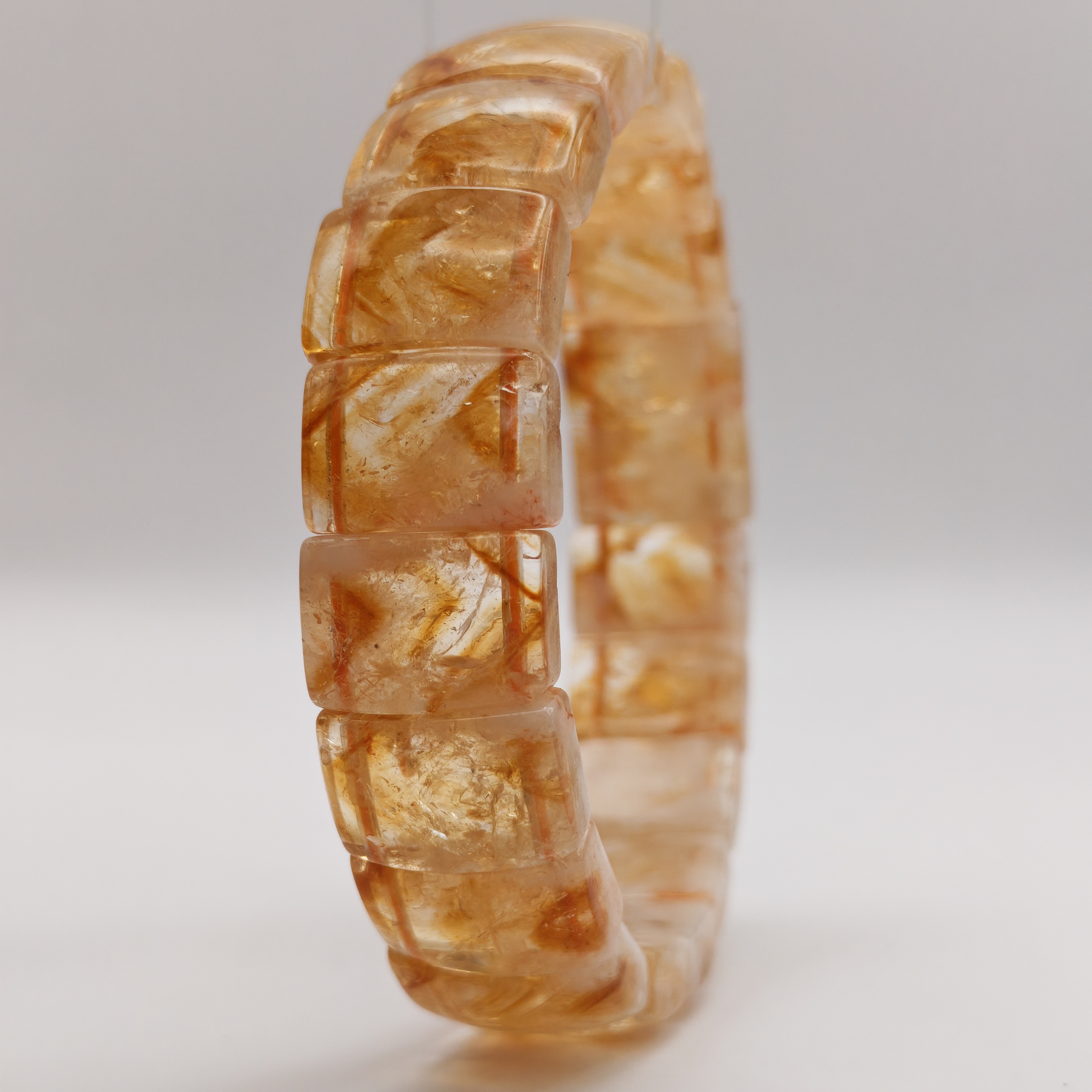 Citrine Flat Bracelet