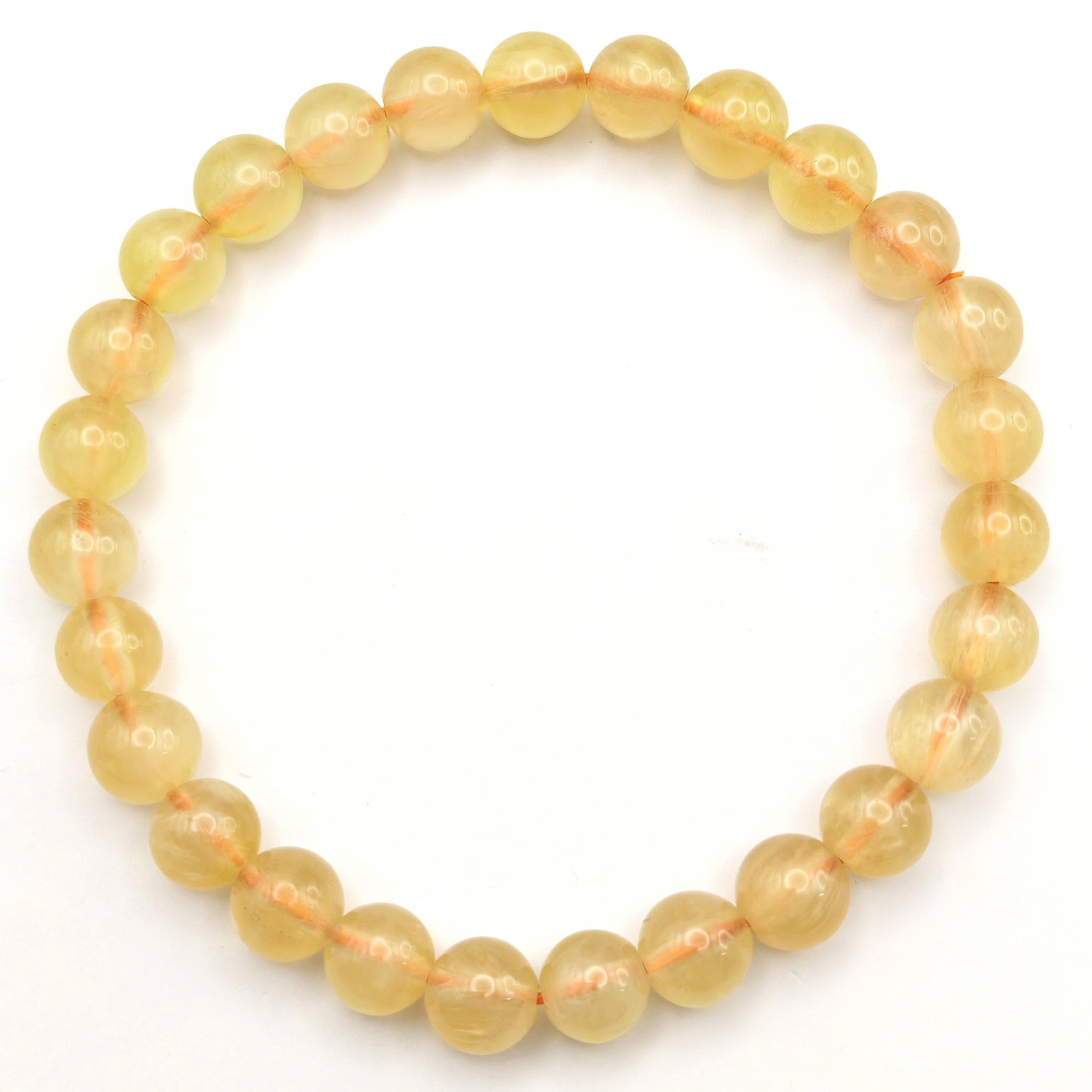 Golden Prehnite Bracelet