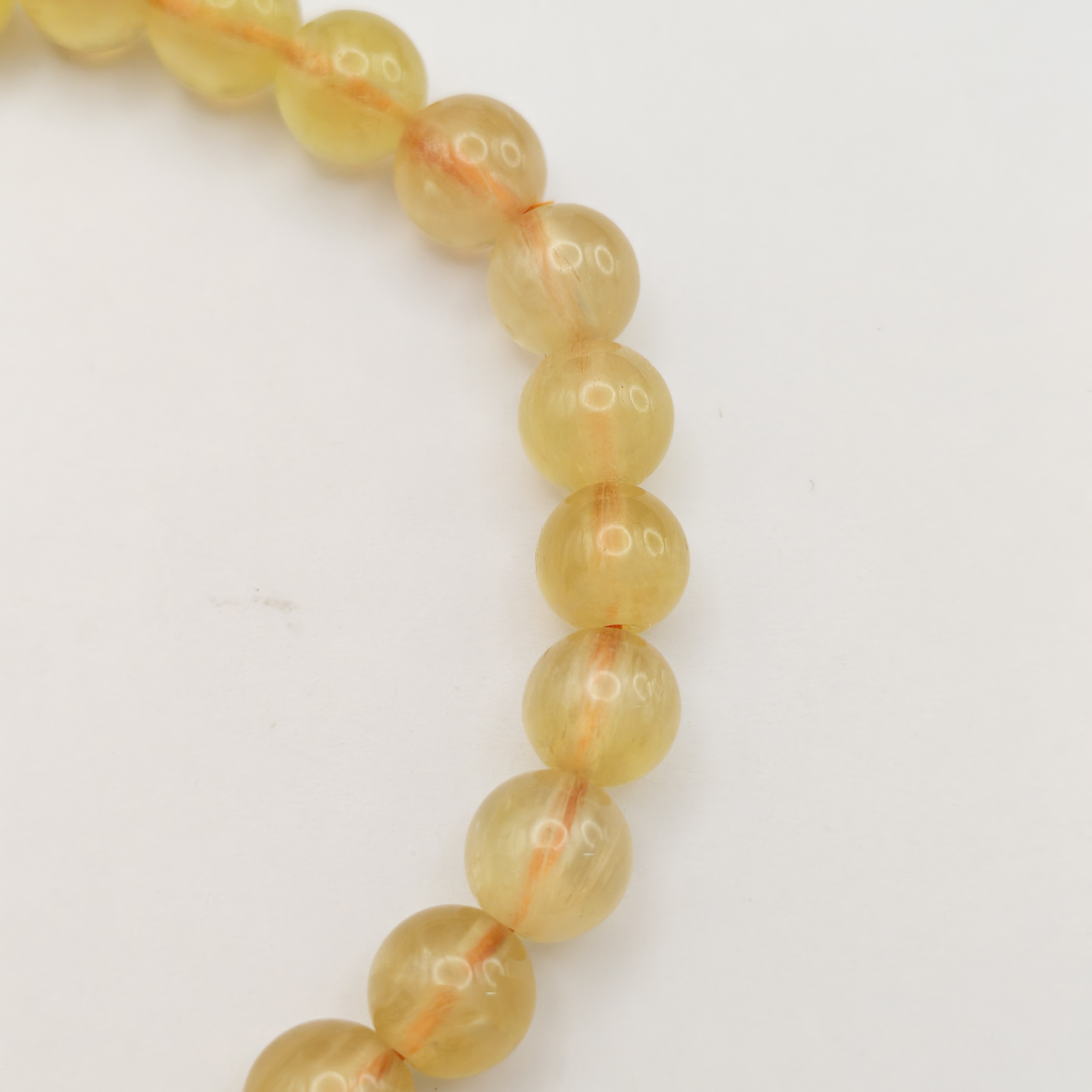 Golden Prehnite Bracelet