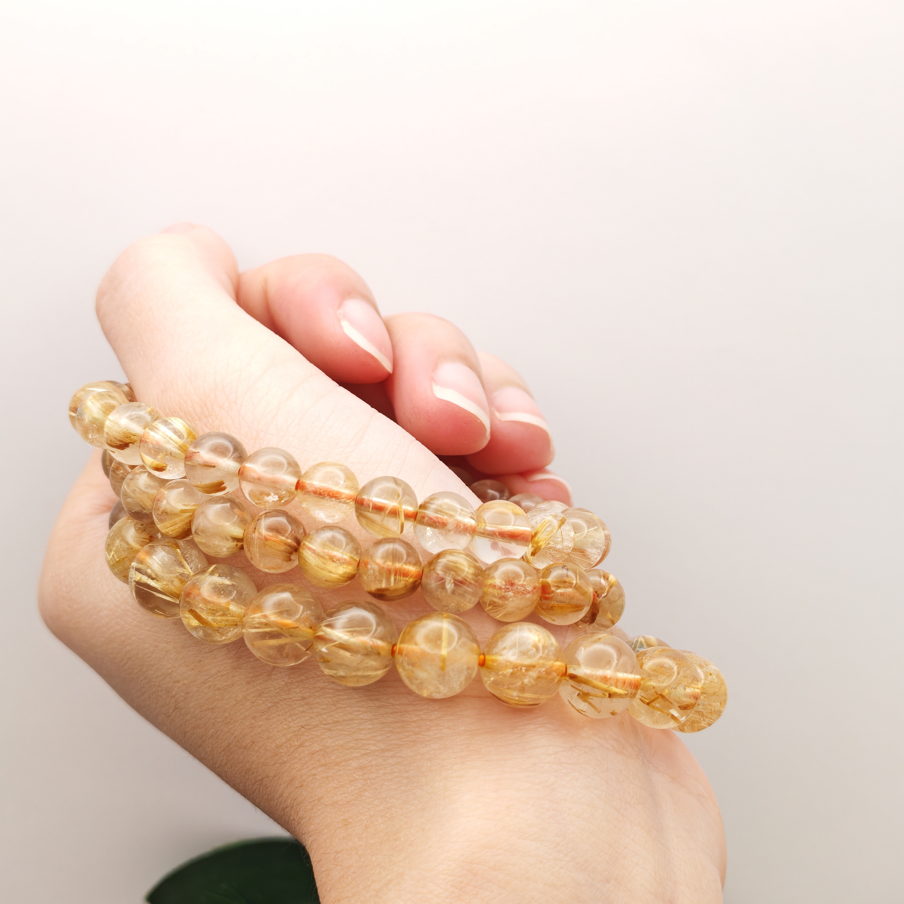 High Grade Gold Rutilated