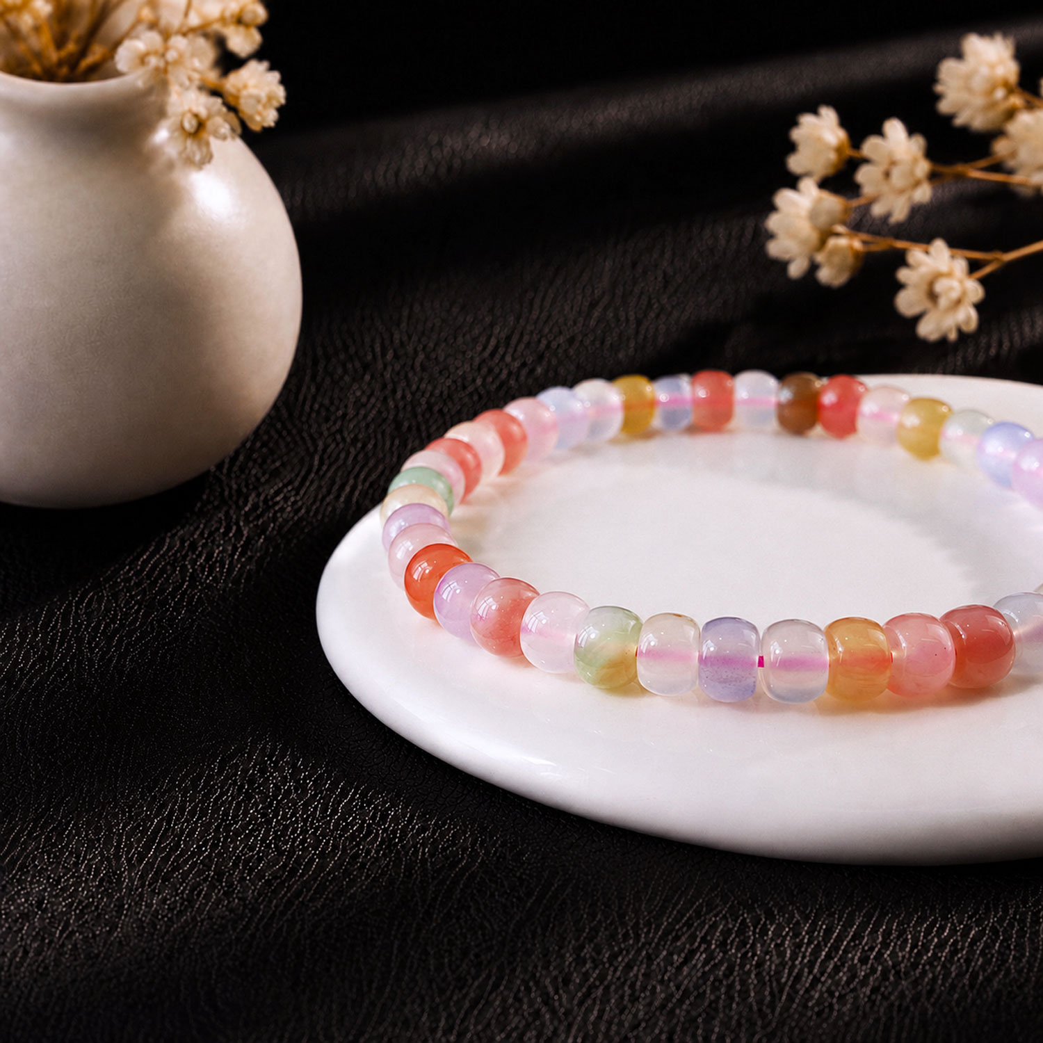6 Aug - Yan Yuan Agate Beaded Bracelet