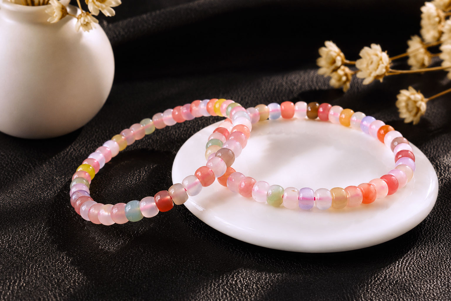 6 Aug - Yan Yuan Agate Beaded Bracelet