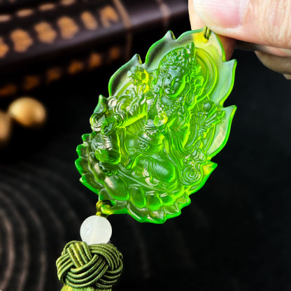 24 Sep - Liu Li Green Tara Charm