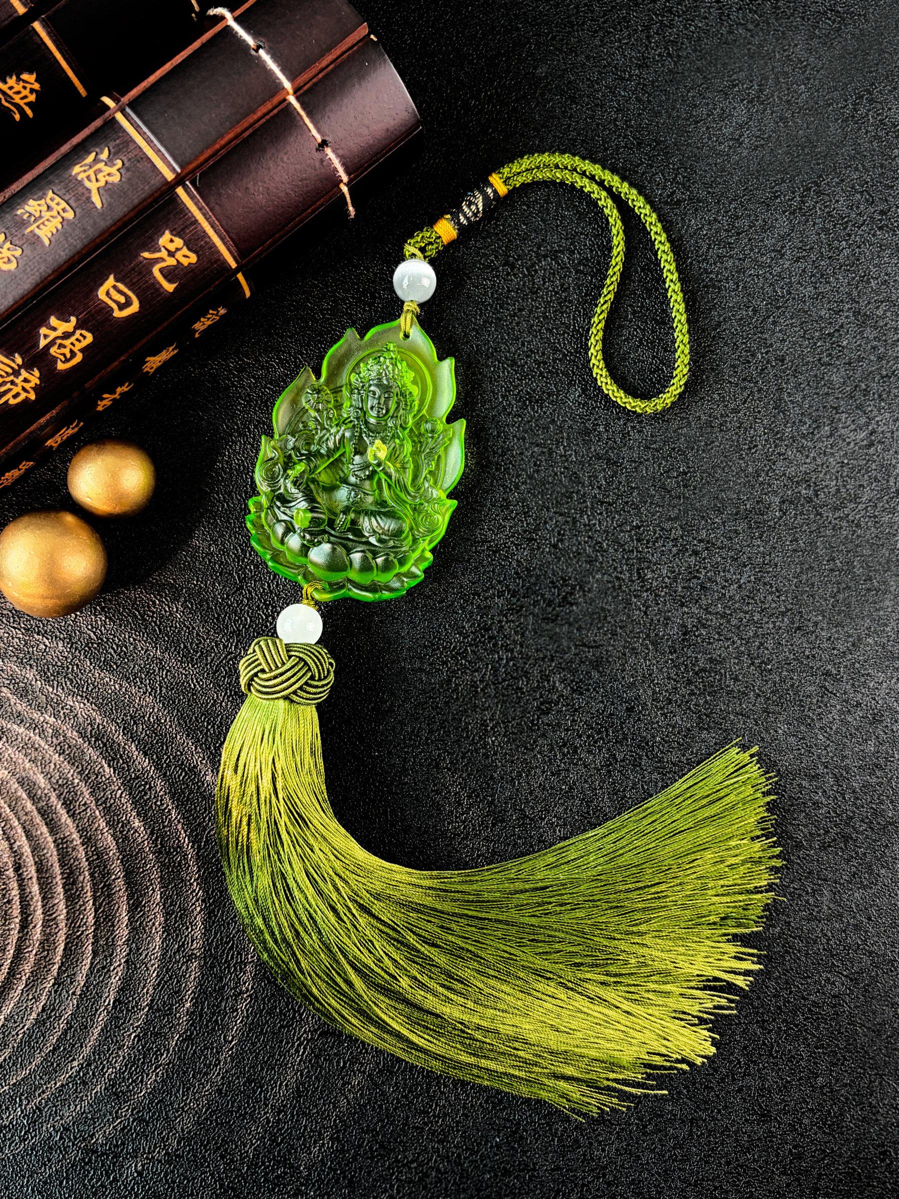 24 Sep - Liu Li Green Tara Charm