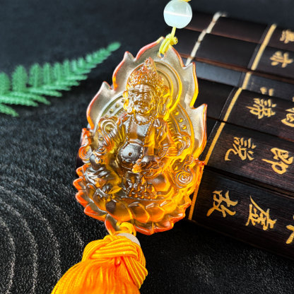 29 Sep - Yellow Liu Li Jambhala Charm
