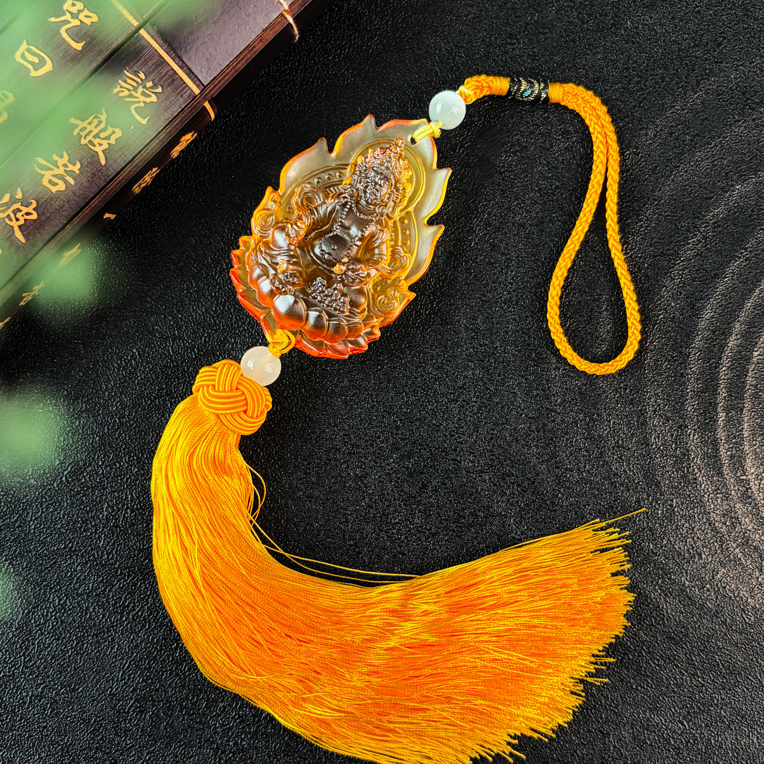 29 Sep - Yellow Liu Li Jambhala Charm