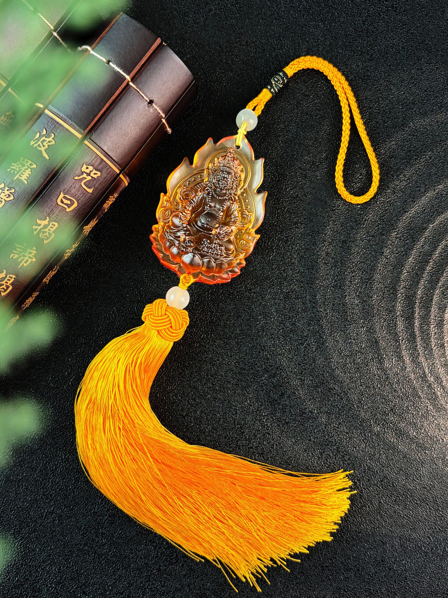 29 Sep - Yellow Liu Li Jambhala Charm