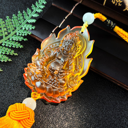29 Sep - Yellow Liu Li Jambhala Charm