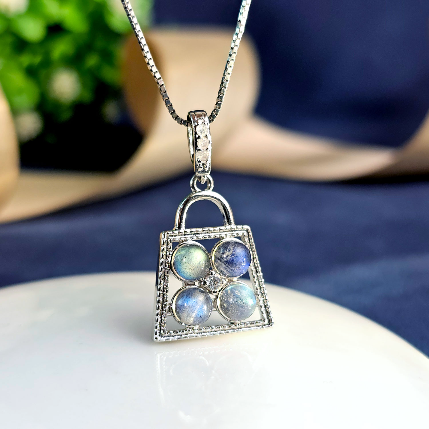 21 May - Labradorite Pendant Series