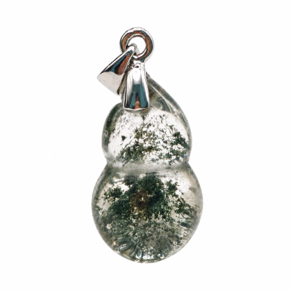 High Grade Green Phantom Hulu Pendant (925)