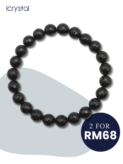 Onyx Cutting Bracelet