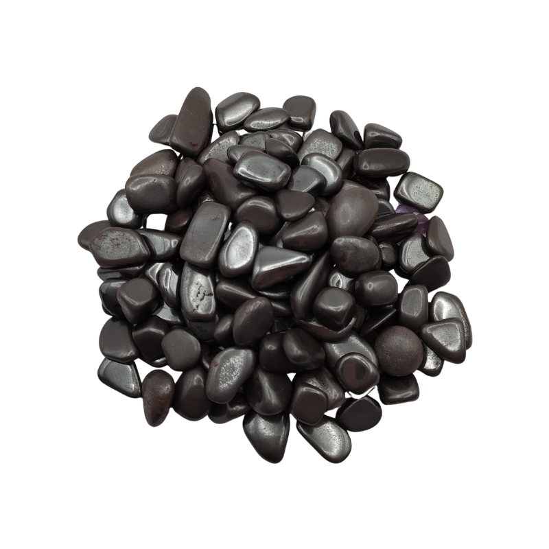 Crystal Canister + Hematite Chip