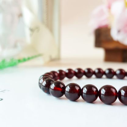 Wine Red Garnet Bracelet