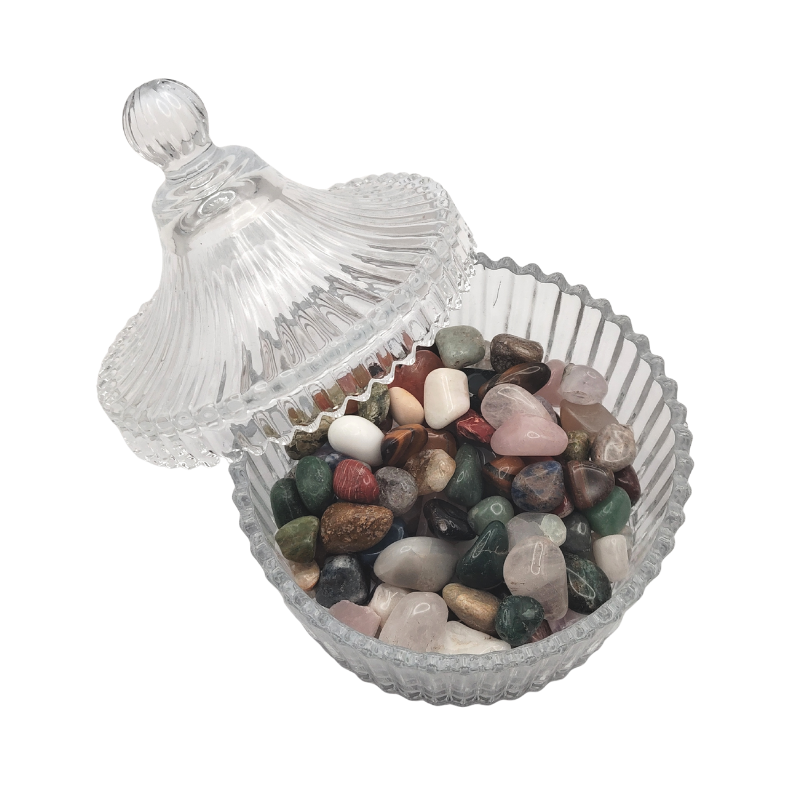 Crystal Canister + Mix Crystal Stone