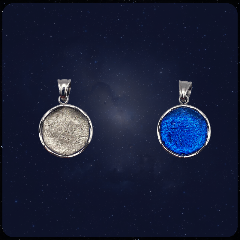 DUAL COLOUR - GIBEON METEORITE PENDANT 