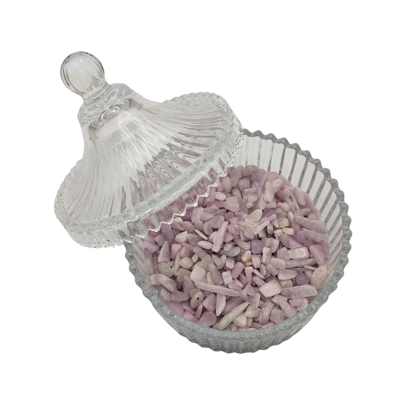 Crystal Canister + Kunzite Chip