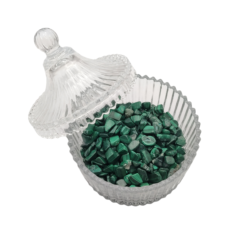 Crystal Canister + Malachite Chip