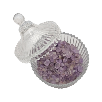 Crystal Canister  + Amethyst Chip