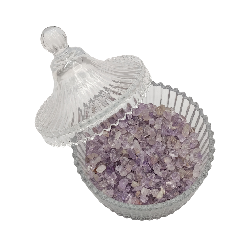 Crystal Canister  + Amethyst Chip