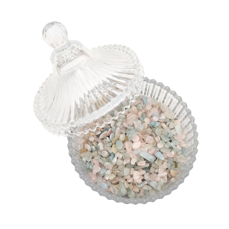 Crystal Canister  + Morganite Chip