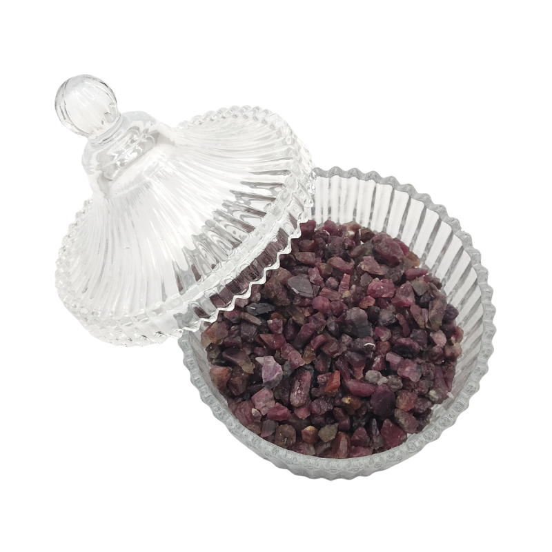 Crystal Canister  + Pink Tourmaline Chip