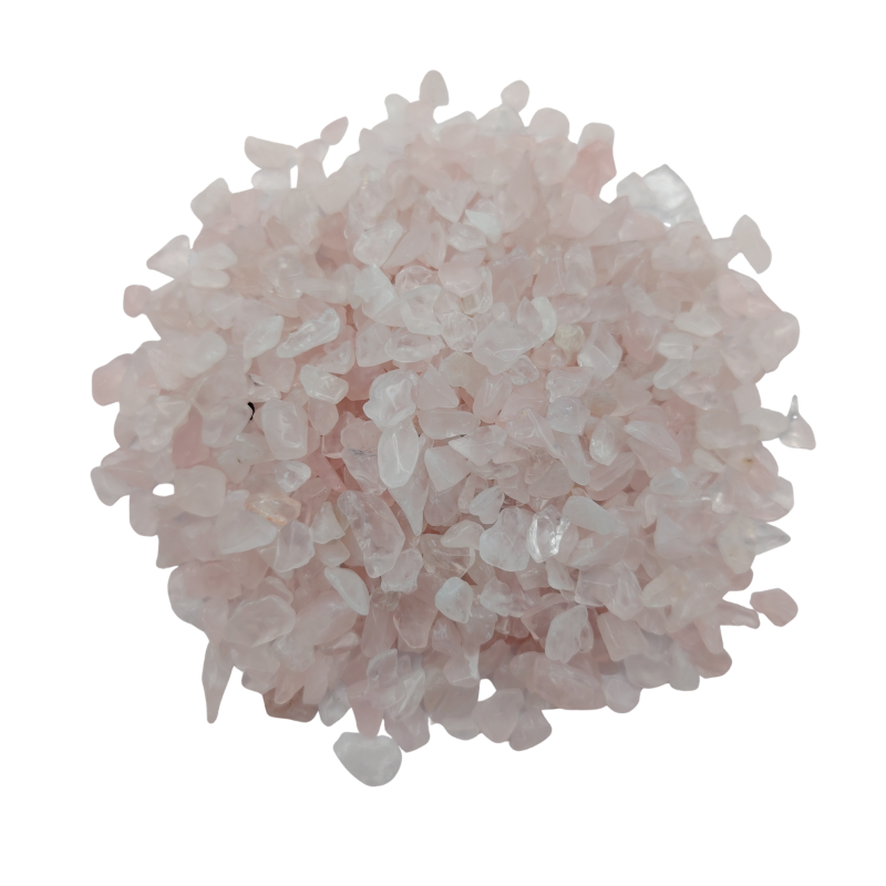 Crystal Canister + Rose Quartz Chip