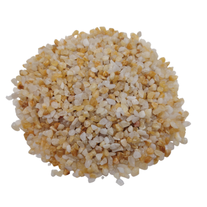 Crystal Canister + Yellow Jasper Chip