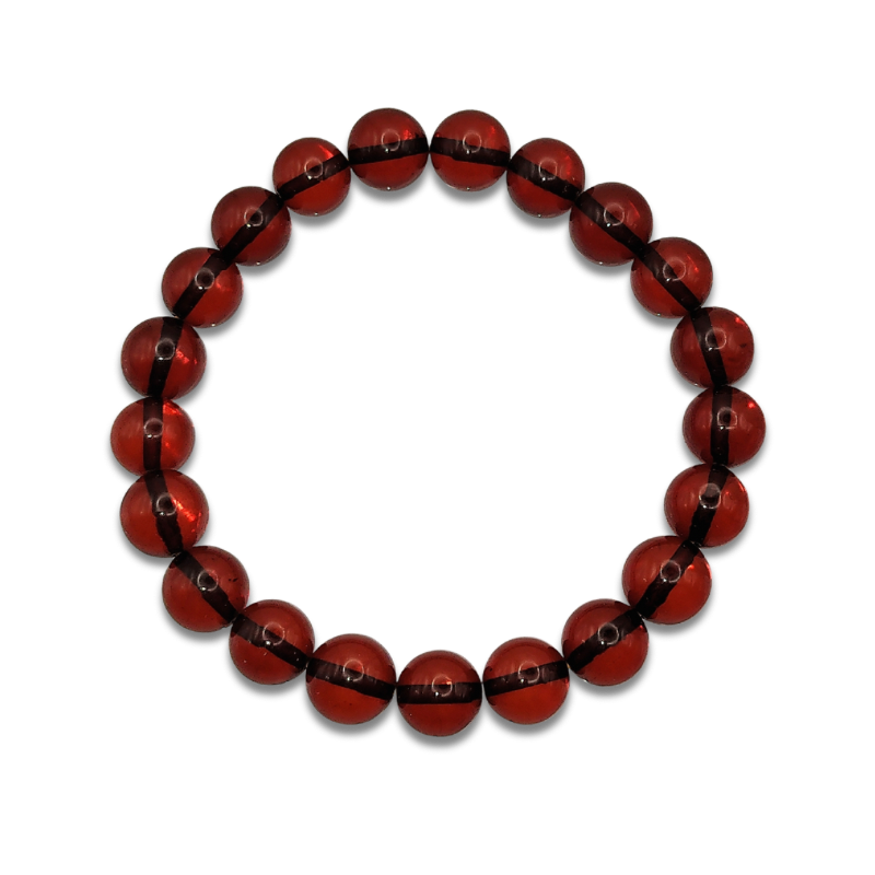 Blood Amber Bracelet
