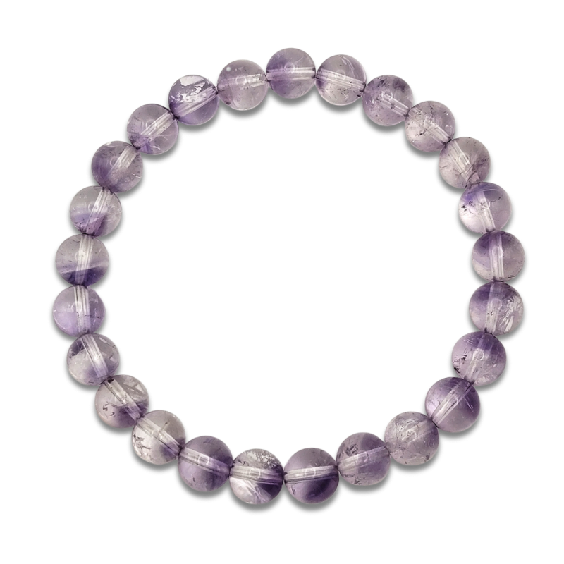 Amethyst Rabbit Rutilated Bracelet