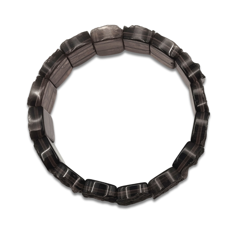 Saffordite Rice Shape Flat Bracelet