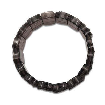 Saffordite Rice Shape Flat Bracelet