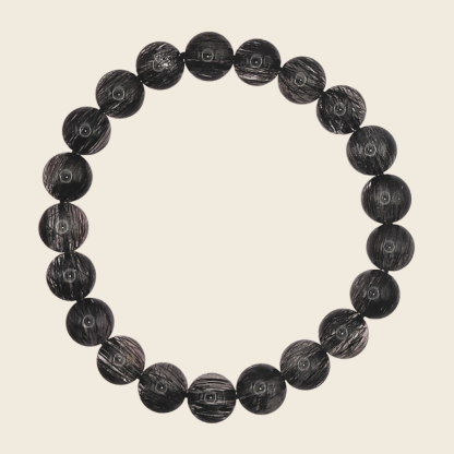 Black Rutilated Bracelet