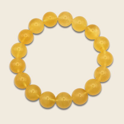 Beeswax Amber Bracelet