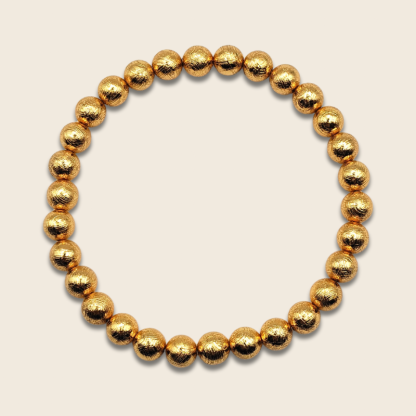 Meteorite Bracelet - Gold
