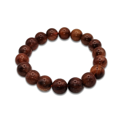 Red Copper Rutilated Bracelet