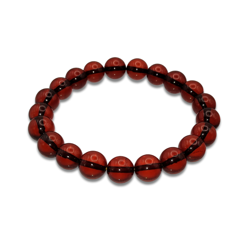Blood Amber Bracelet