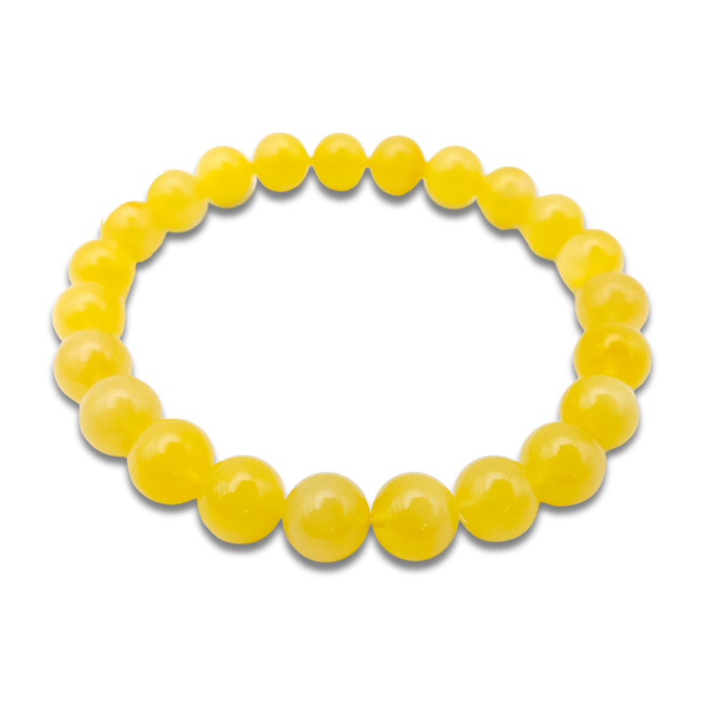 Russian Beeswax Amber Bracelet