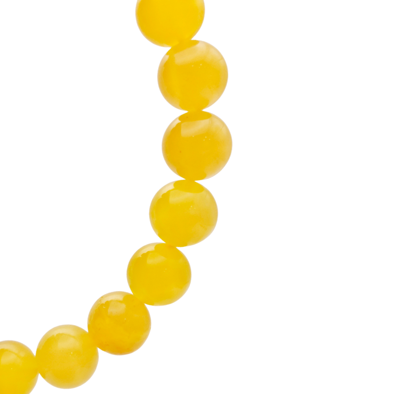 Russian Beeswax Amber Bracelet