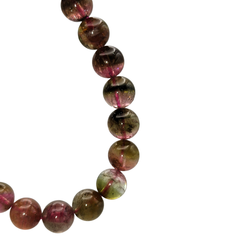 Superior Watermelon Tourmaline Bracelet