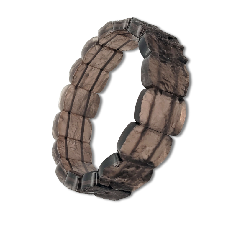 Saffordite Rice Shape Flat Bracelet