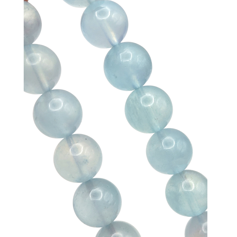 High Grade Fluorescent Aquamarine Bracelet